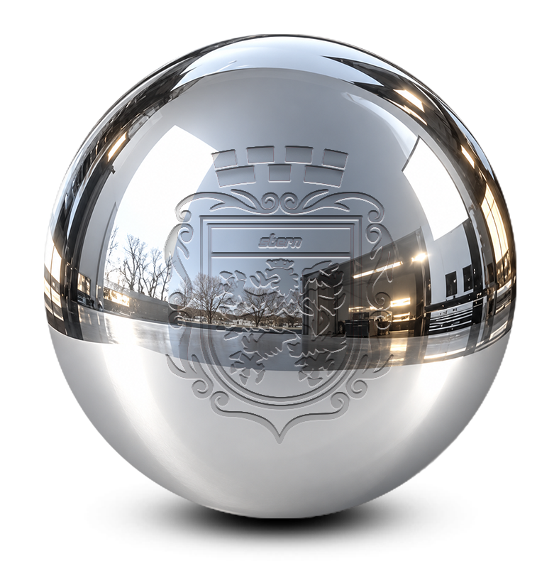 Stern Bright Chrome Finish